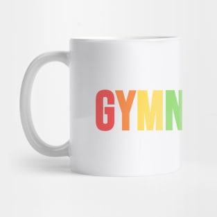 GYMNASTICS (Pastel Rainbow) Mug